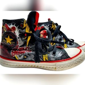 Converse Chuck Taylor  Hi Top All Star The Flash Speedster DC Comics Suze 13